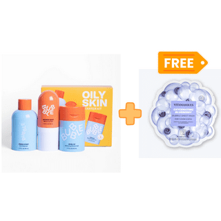 Bubble Skincare 3-Step Balancing Bundle, for Normal to Oily & Combo Skin,  Everyday Care, Unisex, set of 3