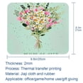 thumbnail image 5 of Mother's Day Desk Pad Mousepad, Square 8.3x9.8 Inch Non-Slip Rubber Bottom Printed Desk Mat, Suitable for Office and Gaming, 5 of 6
