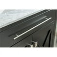 thumbnail image 5 of Laviva Wimbledon 36" Transitional Solid Oak Wood Cabinet in Espresso, 5 of 7