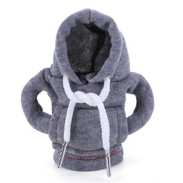 Cubierta de palanca de cambios de coche sudadera con capucha lavable con estilo decoración Interior de coche divertida