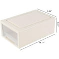 thumbnail image 3 of Plastic Stacking Storage Drawers – Stackable Drawers Units, 3 of 17