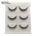 thumbnail image 1 of Pestañas postizas de visón natural, tira tenue, pestañas de ojo de gato, zorro esponjoso, pestañas de ala de ángel, extensión de maquillaje, 3 pares, 5 pares hola suerte  unisex, 1 of 2