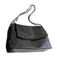 thumbnail image 3 of Bolso bandolera de piel sintética para mujer, moderno y suave, tipo tote. Negro, 3 of 7
