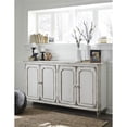 thumbnail image 2 of Bowery Hill Modern Engineered Wood Accent Cabinet in Antique White, 2 of 7