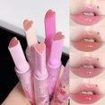 thumbnail image 4 of CAPPUVINI Love Shape Lipstick Flower Jelly Water Lip Gloss Clear Light Hydrating Lip Tint Non-stick Cup Korea Cosmetic, 4 of 5
