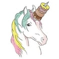 thumbnail image 2 of Junior's Lost Gods Unicorn Doughnuts Graphic Tee White Medium, 2 of 3