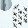 thumbnail image 1 of 10 Pairs Magnetic Curtain Clips, Shower Curtain Clips, removable Heavy-Duty Curtain Magnets Closure Powerful Curtain Magnets Closure Windproof Curtain Weight Magnets, 1 of 5