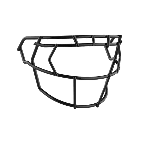 Schutt F7 EGOP III NB Carbon Steel Facemask, Black