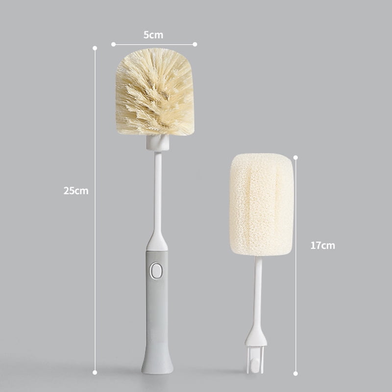 Stamens Bottle Brush with Long Handle Flexible Portable Water Bottle