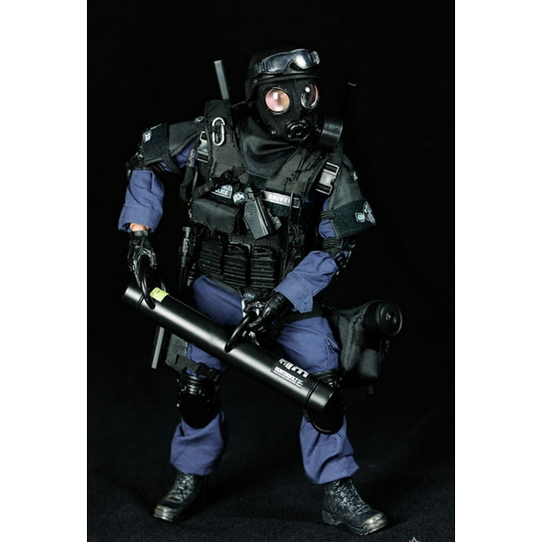 12 inch 1/6 Scale SWAT Riot Action Figure Model Toy 12 inch 1/6 Scale SWAT Riot Action Figure Model Toy