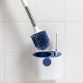 thumbnail image 3 of BVXEEP Toilet Brush and Holder Set, Toilet Brush With, Bathroom Toilet Bowl Brush Set, Non-Slip Handle, Wall Mounted/Floor Standing, 3 of 8
