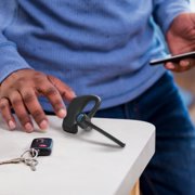 BlueParrott M500-XT Bluetooth Mono Headset with 93% Noise Cancellation Microphone & Lightweight Design, Black