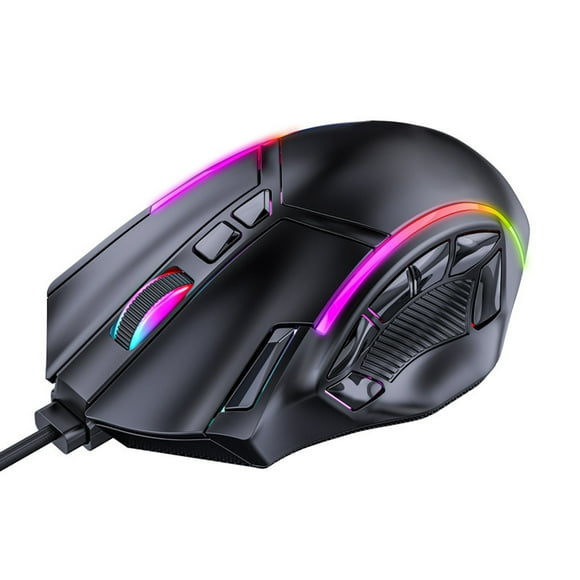 Game Mo Use 12800DPI 12 Key M Acro Definition Eating Chicken Wired RGB Game Mo Use Glowing