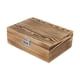 thumbnail image 4 of Colección de alcancías de madera, alcancía decorativa rectangular para mujeres, mamás y papás café, 4 of 9