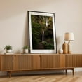 thumbnail image 2 of Mystical Cascade - Oregon Photography Waterfall Forest Nature Woodland Scenic Wilderness Autumn Black Framed Wall Art Print 16 x 24 inches, 2 of 8
