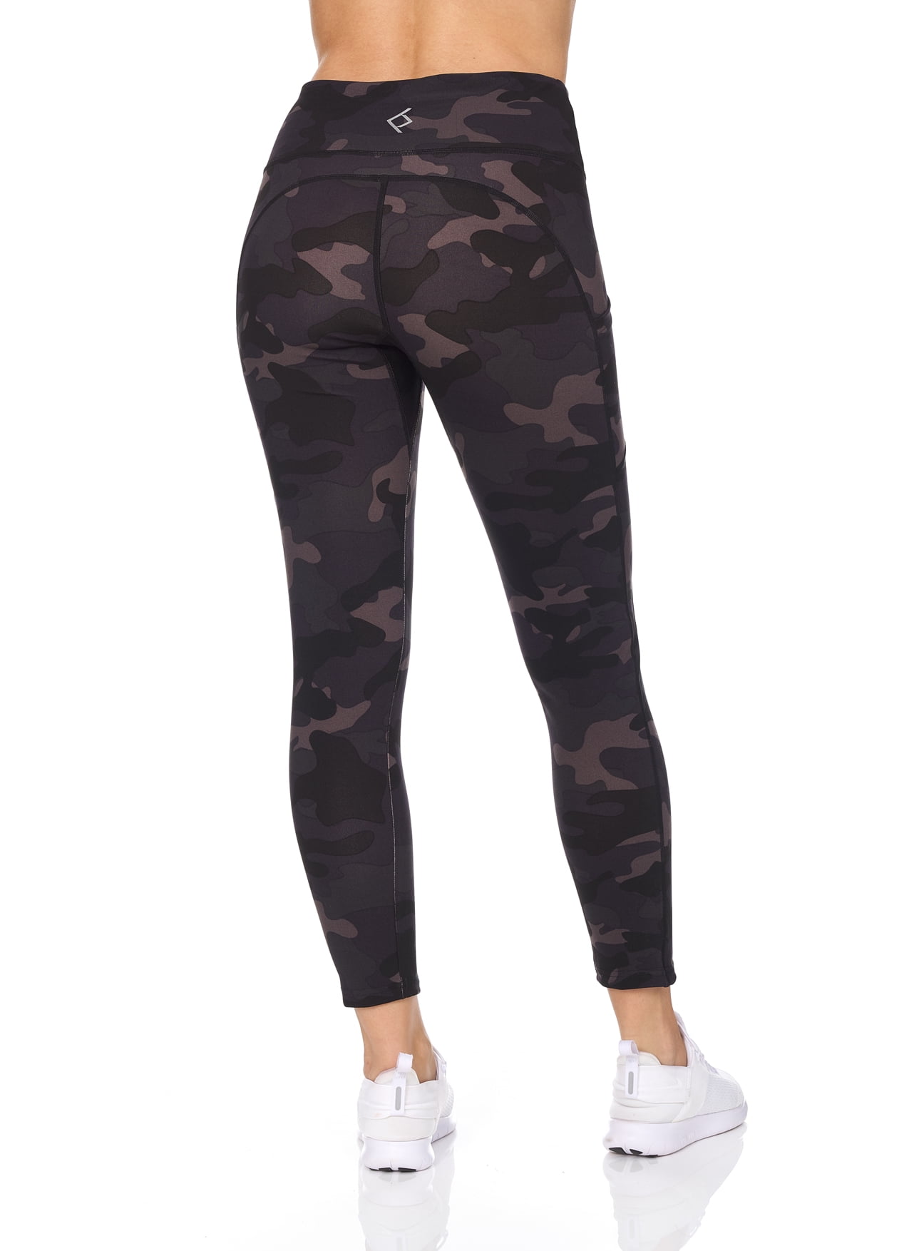 BSP Women's High Waist Camo Print 7/8  Legging With Pockets