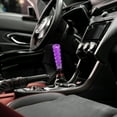 thumbnail image 5 of Purple 3D Diamond Crystal VIP Sty Manual Bubble Shifter Shift Knob Head - 150mm, 5 of 5