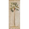 thumbnail image 2 of Medley, Elizabeth 10x18 White Modern Wood Framed Museum Art Print Titled - Palm Swirls I, 2 of 4