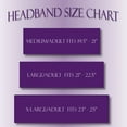 thumbnail image 4 of Men's Cotton Headband Sweatband 5" Wide Size Large Yoga Sports Fitness Made in USA Yellow Mustard, 4 of 5