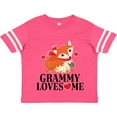 thumbnail image 3 of Inktastic Grammy Loves Me Woodland Fox Girls Toddler T-Shirt, 3 of 5