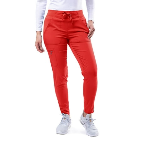 

Adar Pro Scrubs For Women - Ultimate Yoga Jogger Scrub Pants - Tall