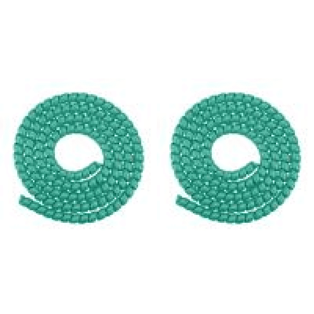 1 Protector de cable en espiral Cubierta universal de 0,3 m para M365 PRO 2 Verde