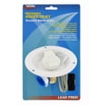 thumbnail image 1 of Valterra Fresh Water Inlet A01-0176LFVP Used For RV Fresh Water System; Recessed Mount; 1/2 Inch Female Pipe Thread Inside Connection; With Brass Check Valve; White; Lead Free Brass, 1 of 2