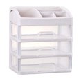 thumbnail image 1 of Drawer-Style Cosmetic Organizer, Multi-Layer Storage Rack for Makeup or Office Supplies, Stackable Design, 1 of 5