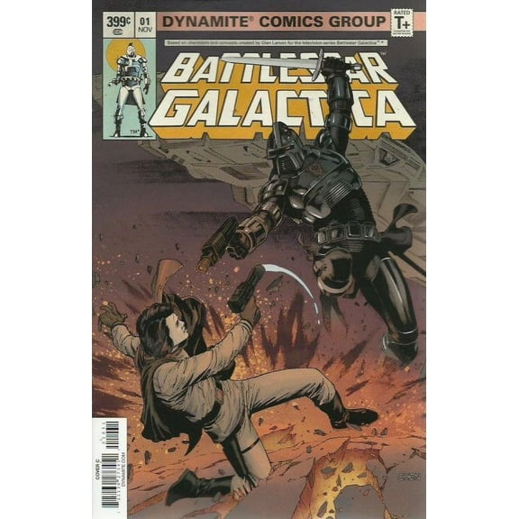 Battlestar Galactica (Classic, 4th Series) #1C VF ; Dynamite Comic Book