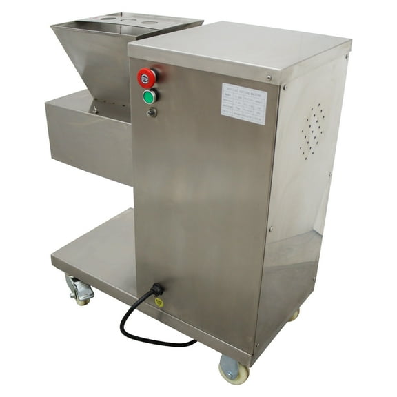 Techtongda Stainless Commercial Meat Slicer Cutter Meat Cutting Machine with 3mm Blade 800KG/H