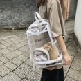 thumbnail image 1 of Mochila Gran capacidad impermeable Fashionalbe Simple Commuter mochila coreana (blanco), 1 of 5