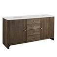 thumbnail image 4 of James Martin Vanities D125-V72-3Wz Gracyn 72" Free Standing Double Basin Poplar Wood, 4 of 7