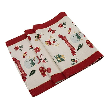 

Table 60 Inches Christmas Snowman Table Runner Snowman Table Runners Holiday Winter Table Cover Merry Christmas Table For Dinner Party Table Garland with Flowers Decorations for A Party for 6
