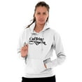 thumbnail image 5 of Caffeine Queen Coffee Addict Latte Hoodie Sweatshirt Women Brisco Brands L, 5 of 6
