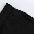 thumbnail image 4 of Timegard Womens Lounge Pants Ribbed Elastic Waisted Drawstring Straight Leg Casual Loose Comfy Pants, 4 of 6