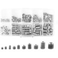thumbnail image 1 of Jinsinto 200PCS Hexagonal Tête Vis Kit d'Assortiment 10 Types Hexagonales Vis de Râpe Ensemble M3 M4 M5 M6 M8 Acier Inoxydable Hexagonal Tête de Culasse Kit de Vis pour l'Utilisation en Magasin, Garage et Maison, 1 of 5