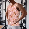 thumbnail image 5 of Salouo Pink Cockatoo Birds for Men's Tank Tops,Sleeveless Muscle Shirts for Men Quick Dry Workout Tank Top Gym Muscle Tee Fitness Bodybuilding Sleeveless T Shirt-X-Large, 5 of 7