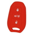 thumbnail image 1 of Cubierta de Del Coche de Silicona Apta para Lvero Remoto Inteligente Carcasa de Cáscara Rojo Zulema Smart Remote Key Case Shell, 1 of 8