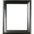 thumbnail image 2 of 3" Polystyrene Futuristic Picture Frame by WholesaleArtsFrames-com 7x11 2138 Series - Luminous Silver - Made In USA, 2 of 5