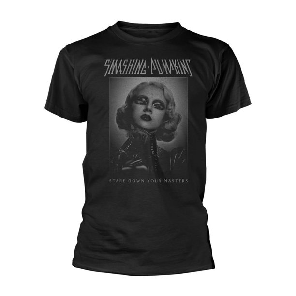The Smashing Pumpkins - Camiseta Stare Down Your Masters para Adultos Unisex (Negro)