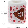thumbnail image 2 of CHEERIN Funny Valentines Day Toilet Paper, 2 of 6