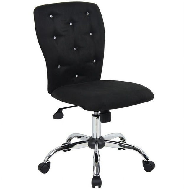 Boss Office Products Chaise de Bureau Moderne Tiffany en Noir
