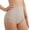 a8-Beige, variant on Shapewear Bodysuit Tummy Control Seamless for Women, Inverted Triangle Design with Hip Texture Faja Body Waist Briefs Size M