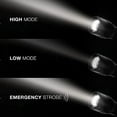 thumbnail image 3 of Energizer TAC R 1000 LED Tactical Flashlight, Bright Rechargeable Flashlight for Emergencies and Camping Gear, Water Resistant Flashlight, USB Included, Pack of 1, Black, 3 of 7