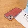 thumbnail image 5 of Compatible with iPhone Xs Max Phone Case Cover Glitter Bling Cute Flexible Sparkly Clear XS Max Case Shockproof for Women Girl 6.5'' Brick Red, 5 of 12