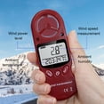 thumbnail image 3 of fastboy Mini Portable Anemometer LCD Digital Display Wind Speeds Humidity Meter Hygrometer Professional Measuring Red, 3 of 6