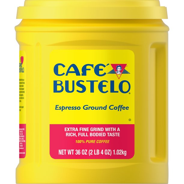 Café Bustelo Espresso Ground Coffee, Dark Roast, 36Ounce