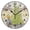 Black, variant on Monster and Children Wall Clock Modern Small Clock Gold Hands for Office, Home, Bedroom,School 9.84in