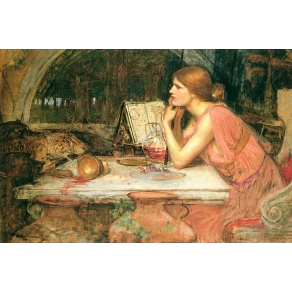"The Sorceress, Waterhouse - CANVAS OR FINE PRINT WALL ART"