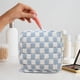 thumbnail image 5 of Pequeña Bolsa de Maquillaje para Bolsa de Punto de Ajedrez Moneda Bolsa, Organizador Portátil de Gran Capacidad, Pequeña Bolsa Cosmética para Bolsa, 5 of 7